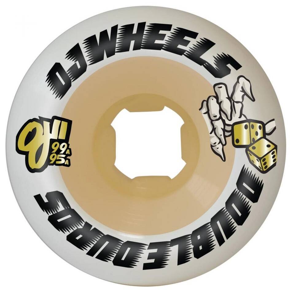 OJ Double Duro Skateboard Wheels - Gum 58mm