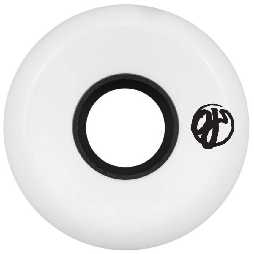 OJ Plain Jane Jungle Keyframe Skateboard Wheels - White/Multi 54mm