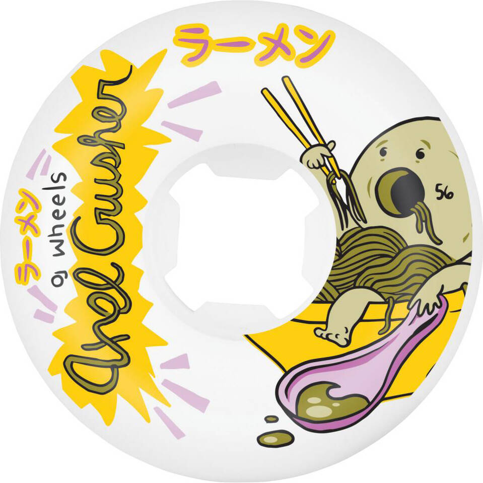 OJ Axel Cruysberghs Ramen Mini Combo 99a Skateboard Wheels - White 56mm