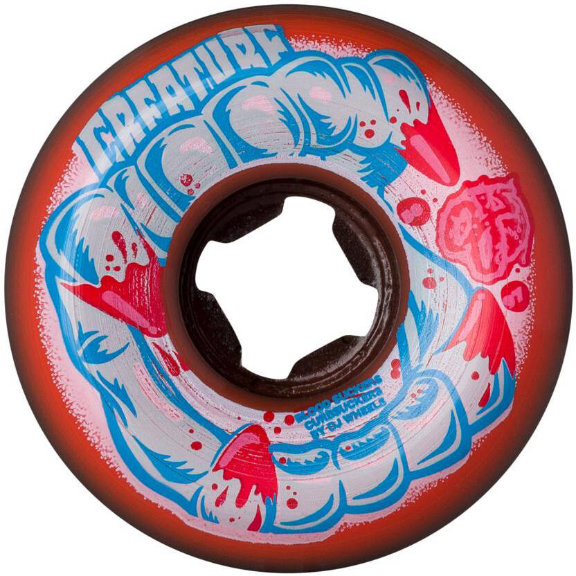 OJ Curbsucker Bloodsuckers 97a Skateboard Wheels - Red 56mm