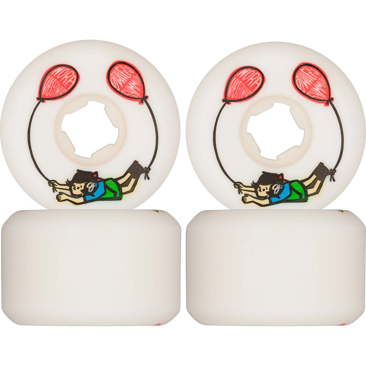OJ Elite Hardline Nora Vasconcellos Balloons Skateboard Wheels - 54mm