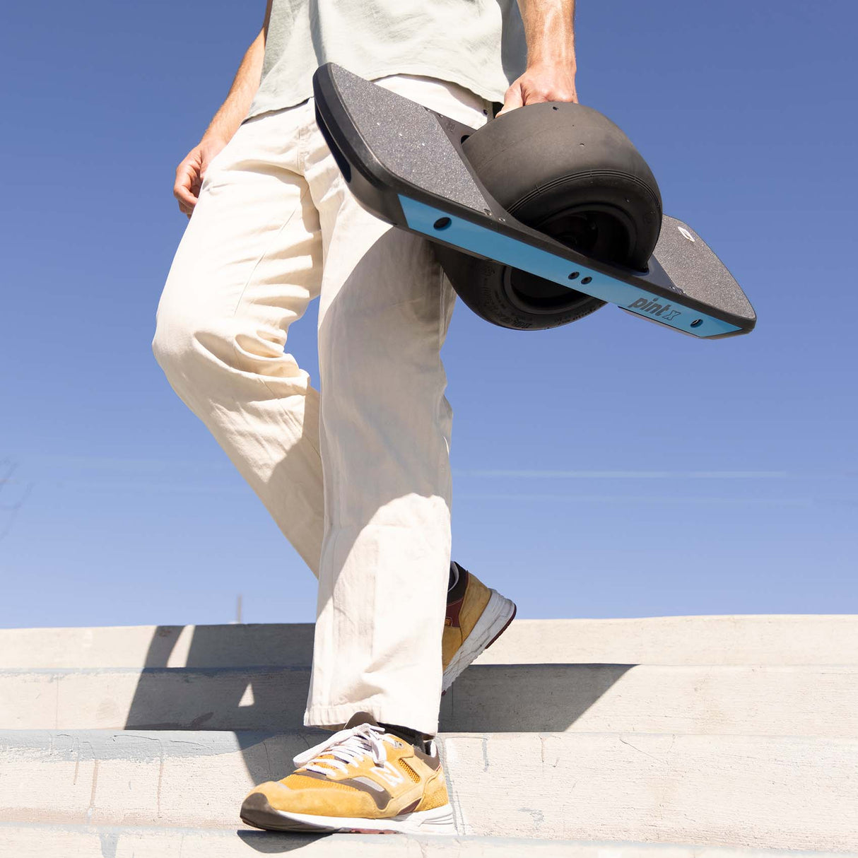 Onewheel Pint X Electric Skateboard - Powder Blue