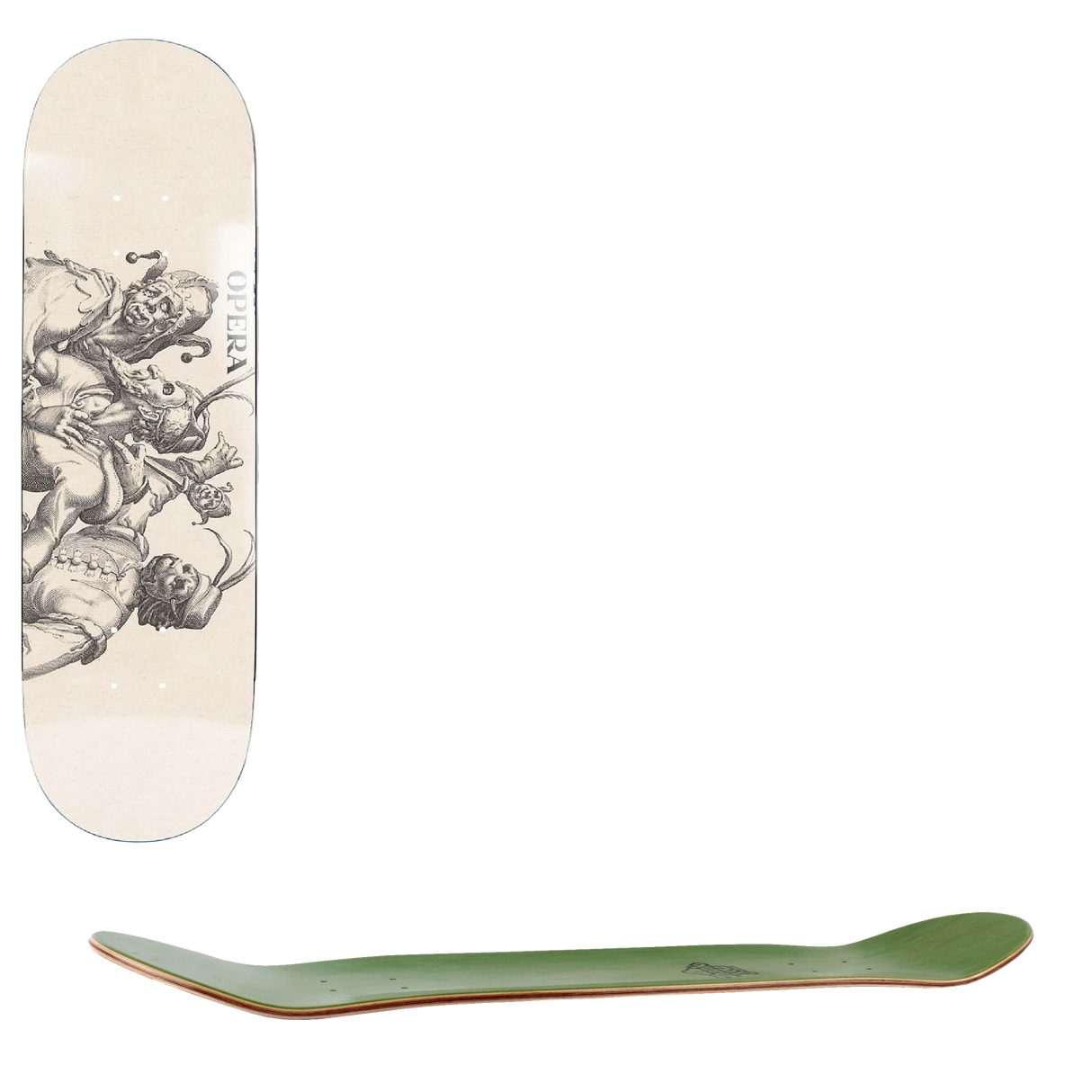 Opera Masquerade Skateboard Deck 8.625"