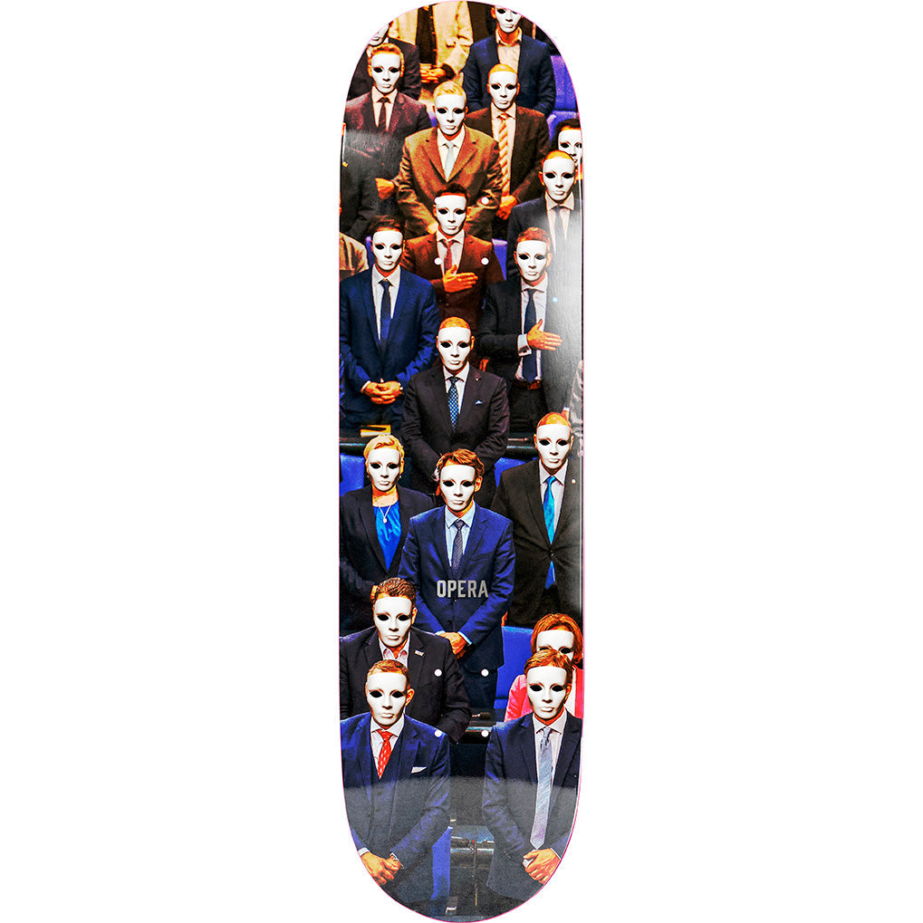 Opera Meritocracy Skateboard Deck - Black 8.5"