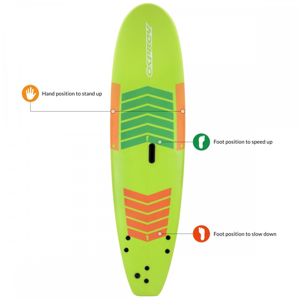 Osprey 9' 3'' Foamie Learn To Surf Surfboard