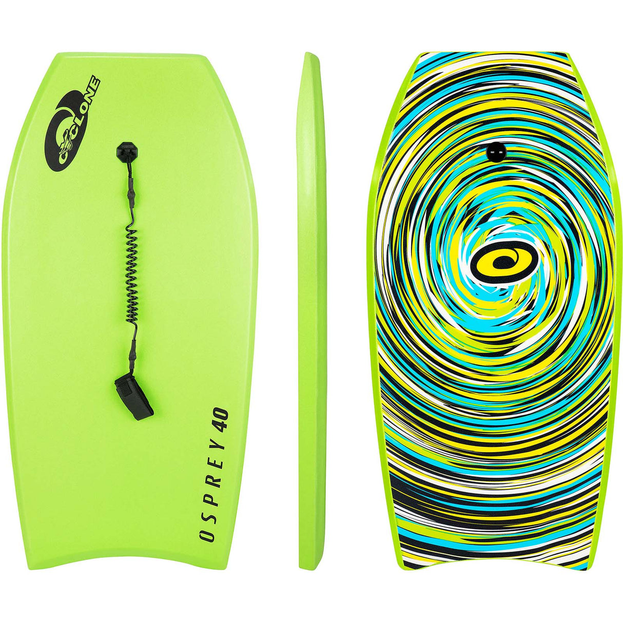 Osprey Cyclone Bodyboard - Green 40"