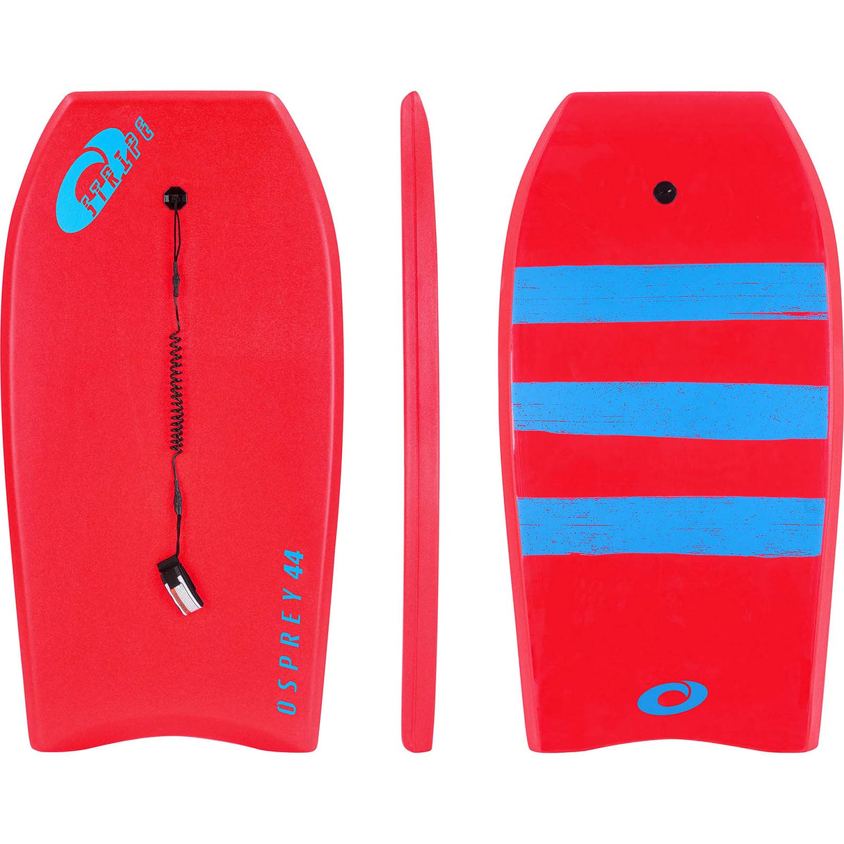 Osprey Stripe Bodyboard - Red 42"