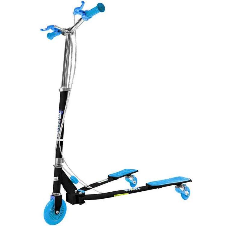 Ozbozz Scissor Scooter - Black/Blue