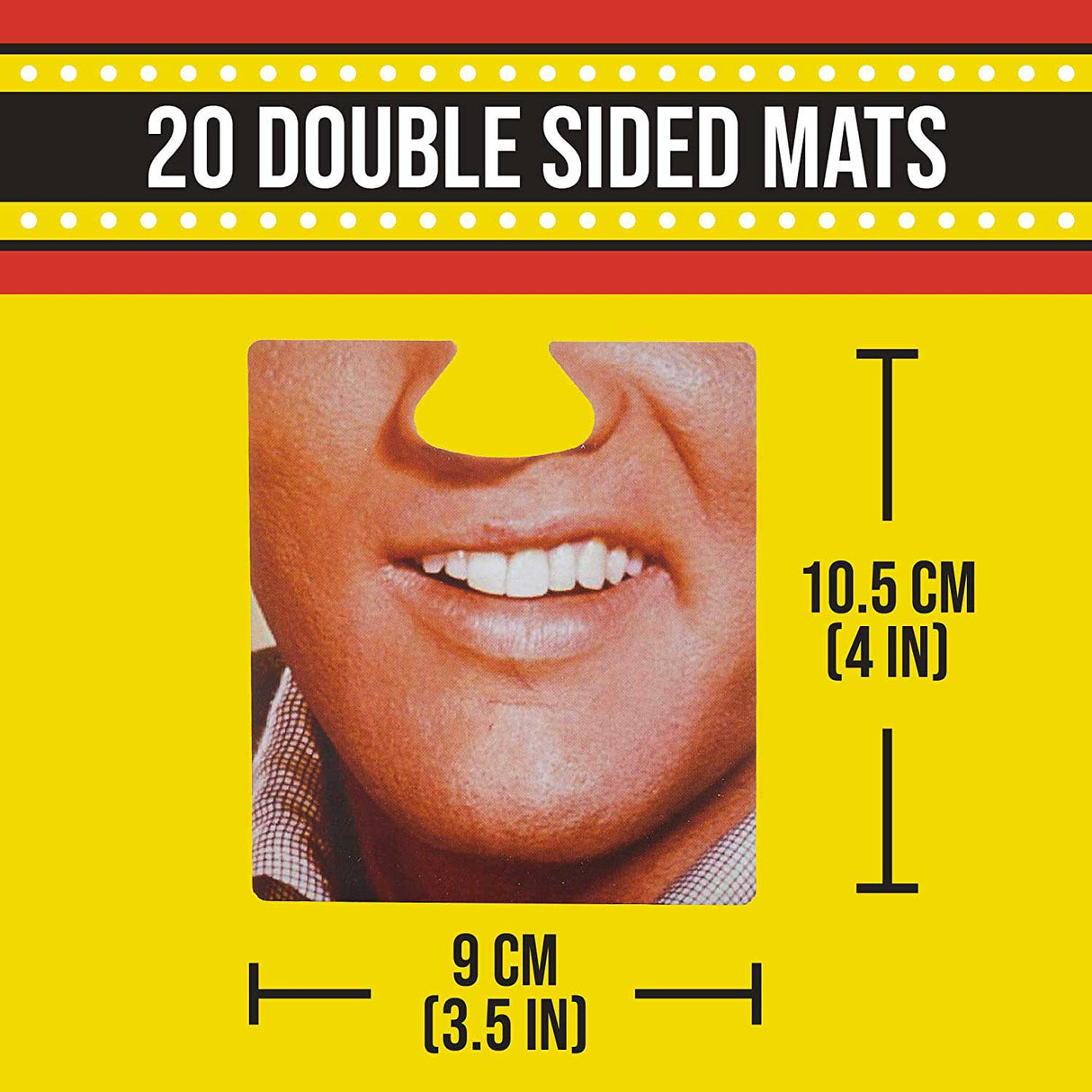 Paladone Party Celebrity Face Mats
