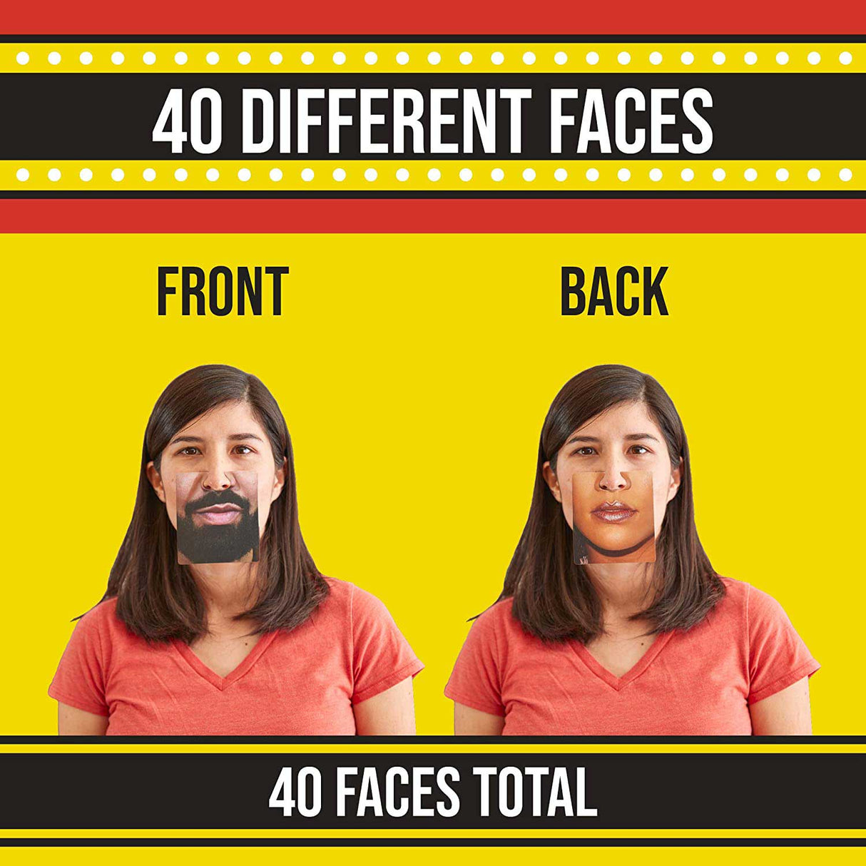 Paladone Party Celebrity Face Mats
