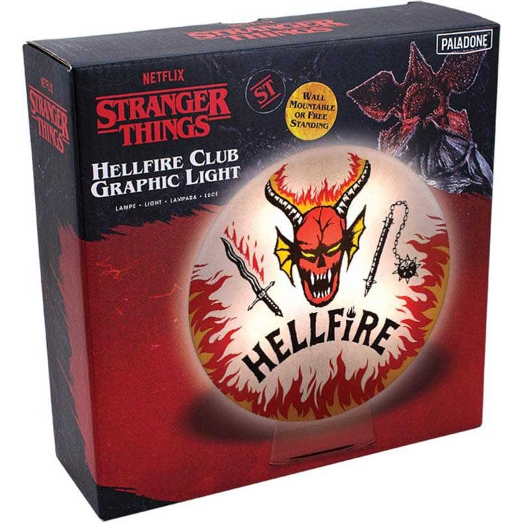Paladone Stranger Things Hellfire Club Logo Light