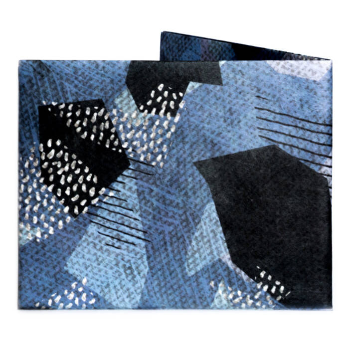Paper Wallet - Slim - Blue Camo
