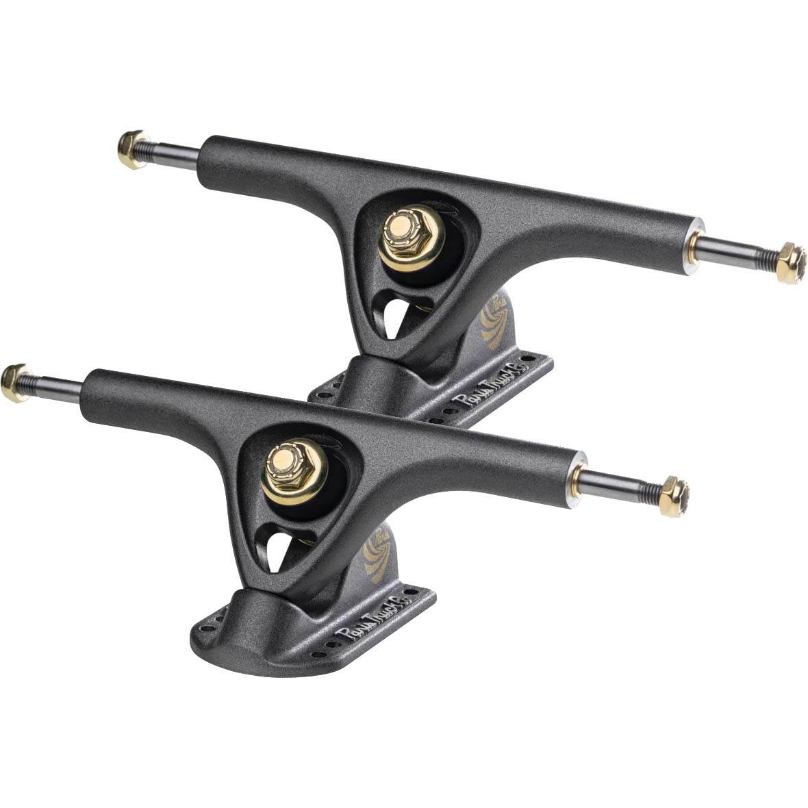 Paris Trucks Co V3 180mm 50° Skateboard Trucks - Reflector Black