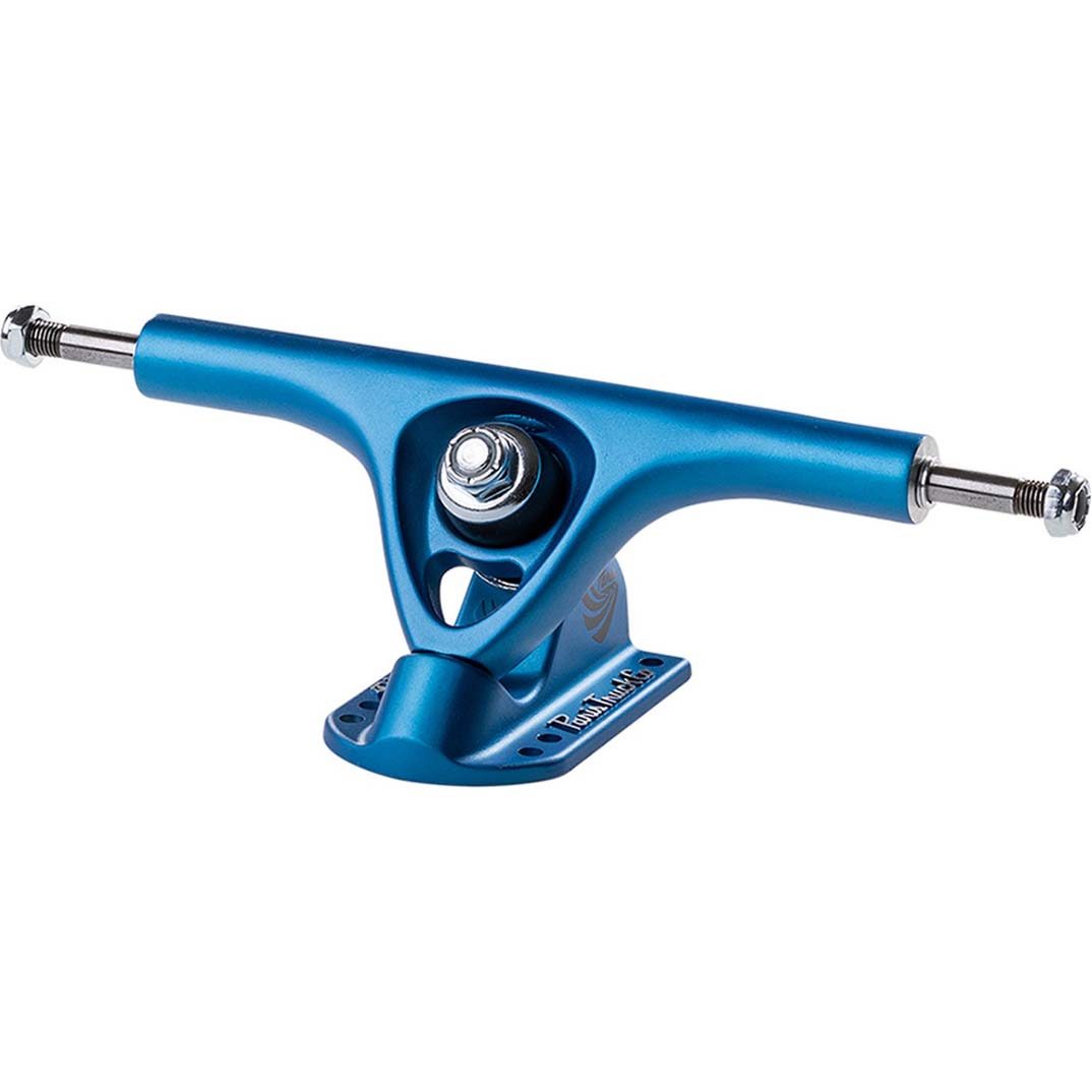 Paris Trucks Co 180mm V2 Longboard Trucks - Blue/Blue