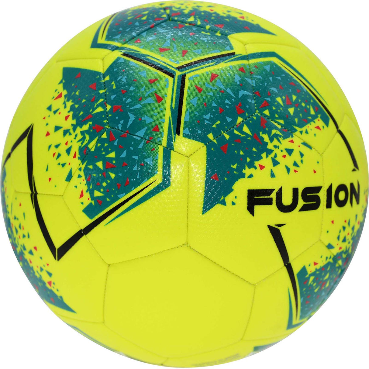 Precision Fusion IMS Training Football - Fluo Yellow/Teal