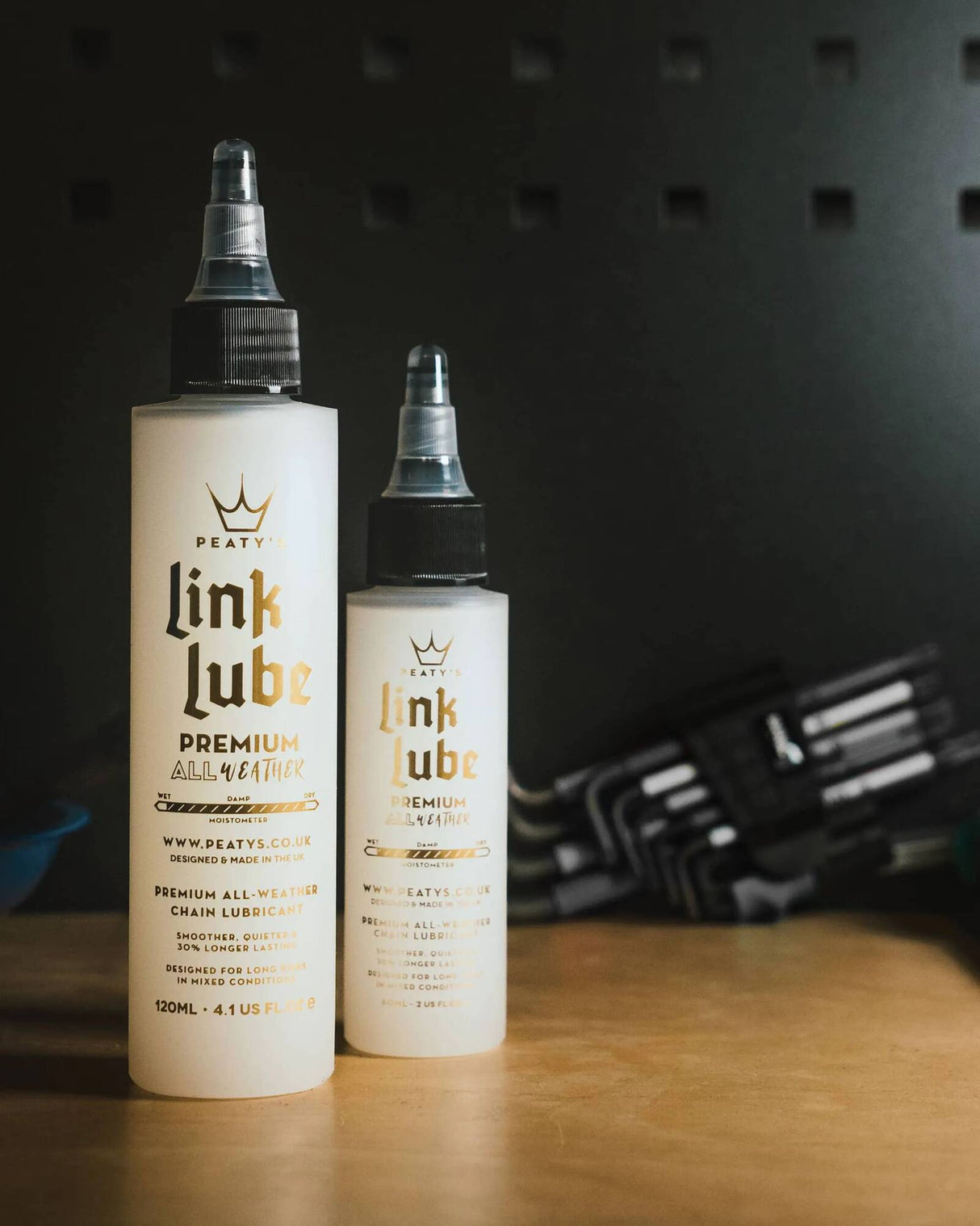 Peatys LinkLube All-Weather Premium 120ml Bottle Bike Lubricant