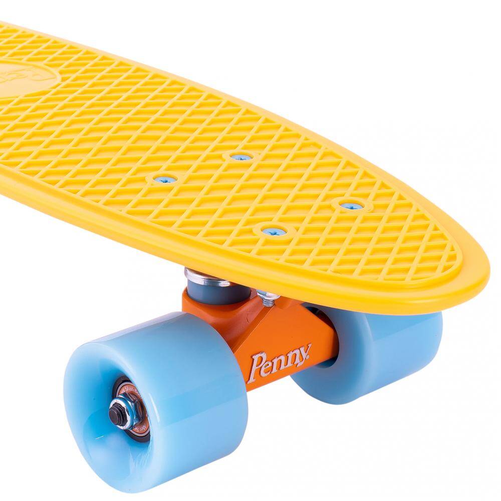 Penny High Vibe Complete Cruiser - Yellow/Blue 22''
