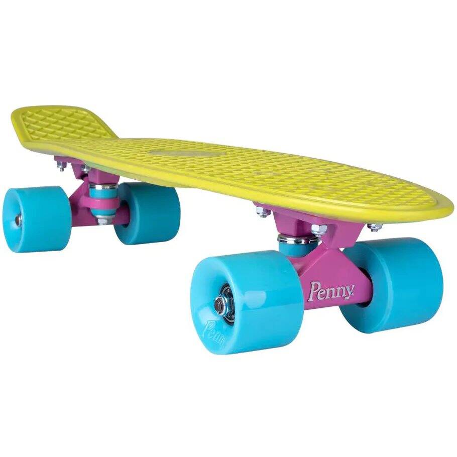 Penny Costa Complete Cruiser - Lime Green/Pink 22''