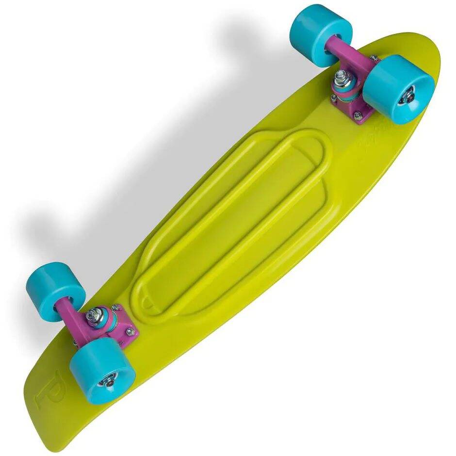 Penny Nickel Costa Complete Cruiser - Lime Green/Pink 27''