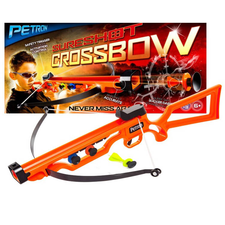 Petron Sureshot Toy Crossbow - Orange
