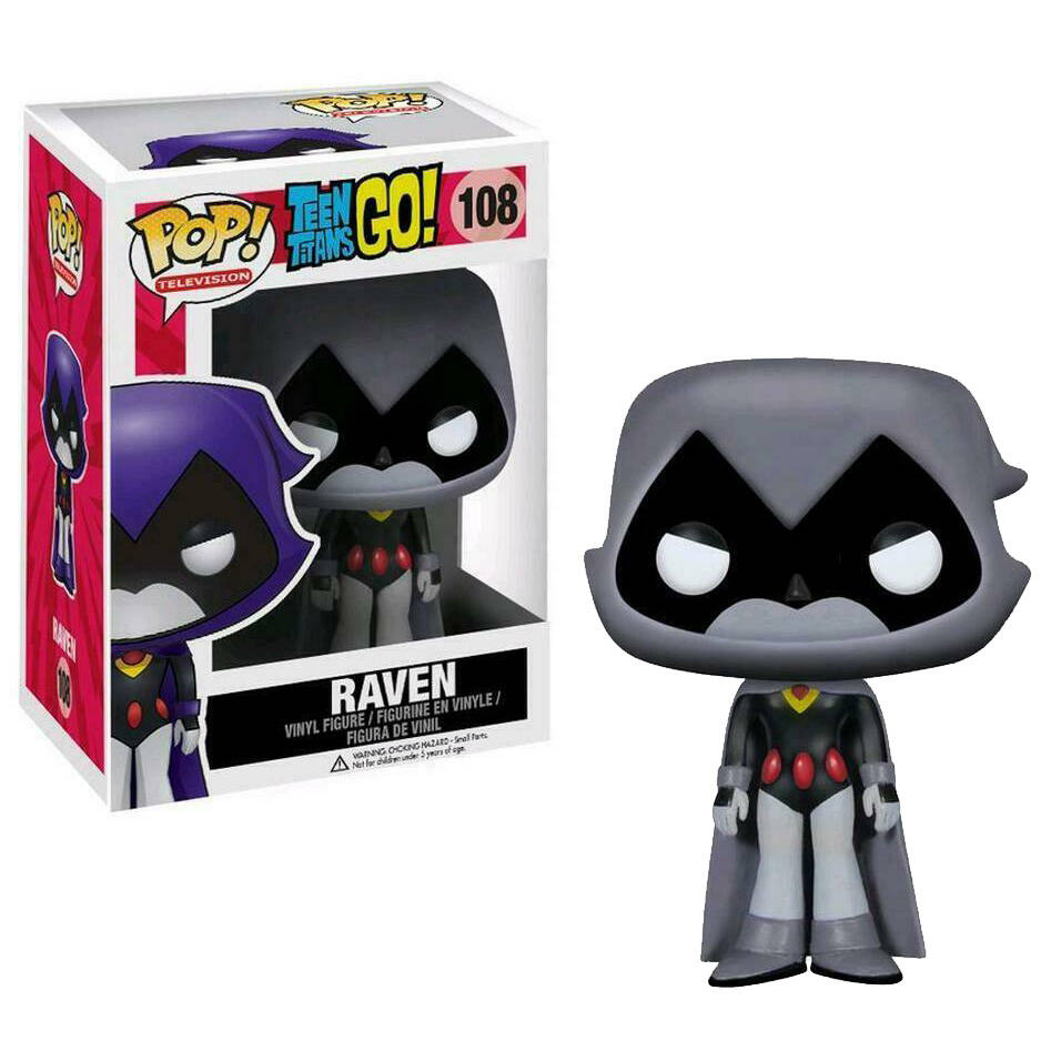Funko POP! Vinyl - Teen Titans Go! - Raven (Grey)