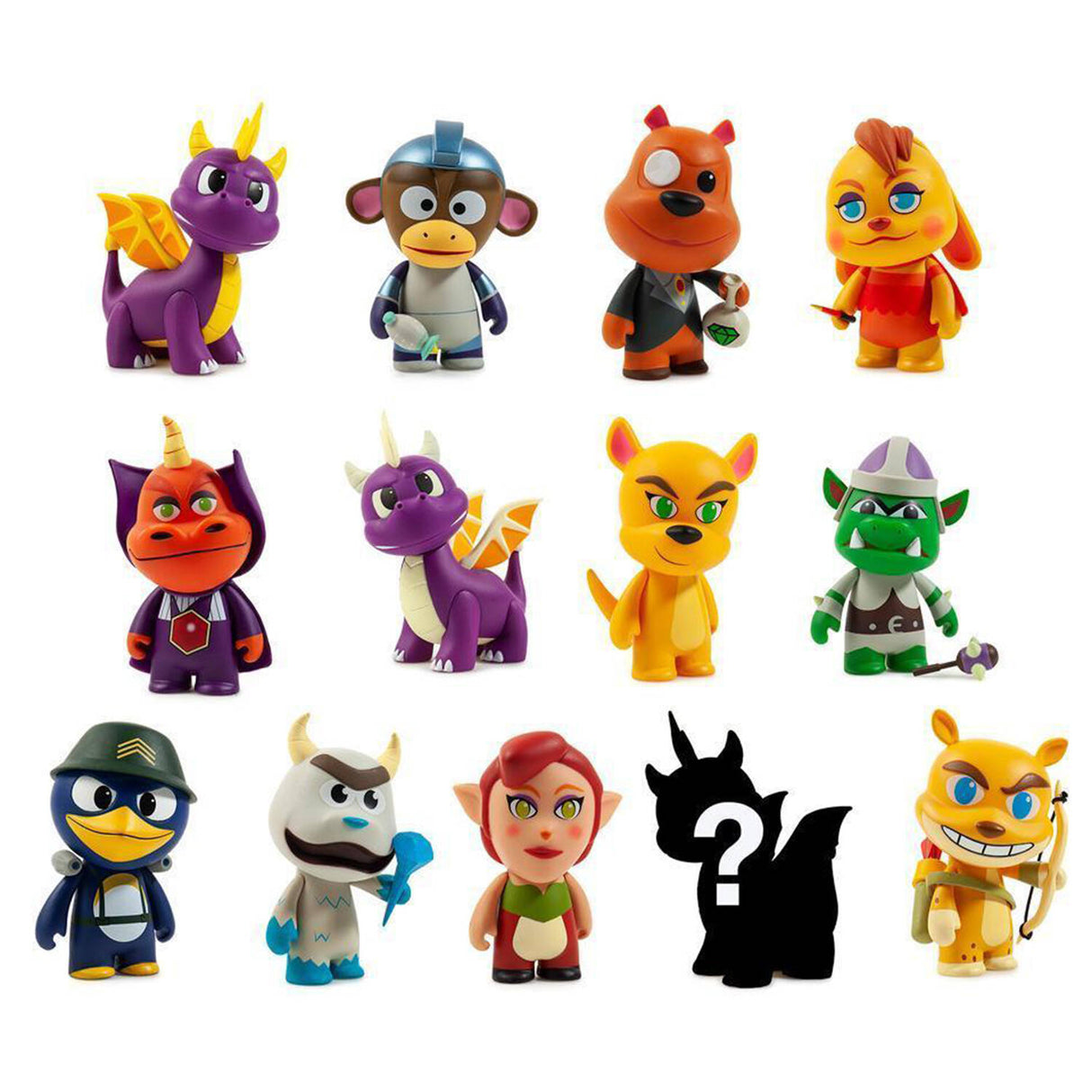 Kidrobot Spyro Mini Figure Series