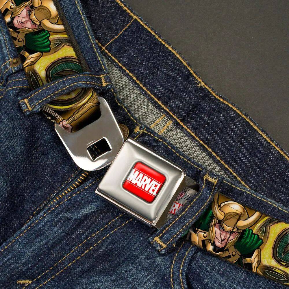 Buckle-Down Marvel Universe Loki Belt