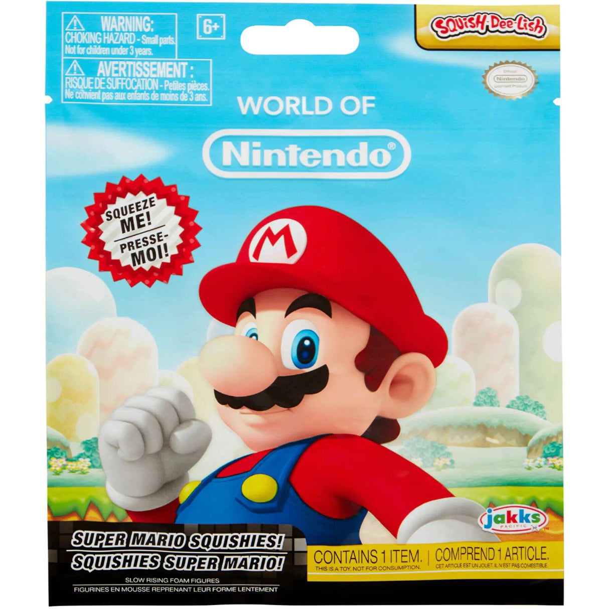 Nintendo - Super Mario Brothers - Squsihy Toy Wave 2