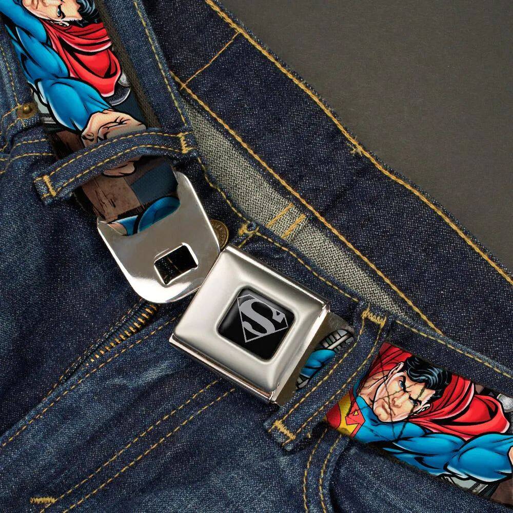 Buckle-Down Superman Metropolis Belt