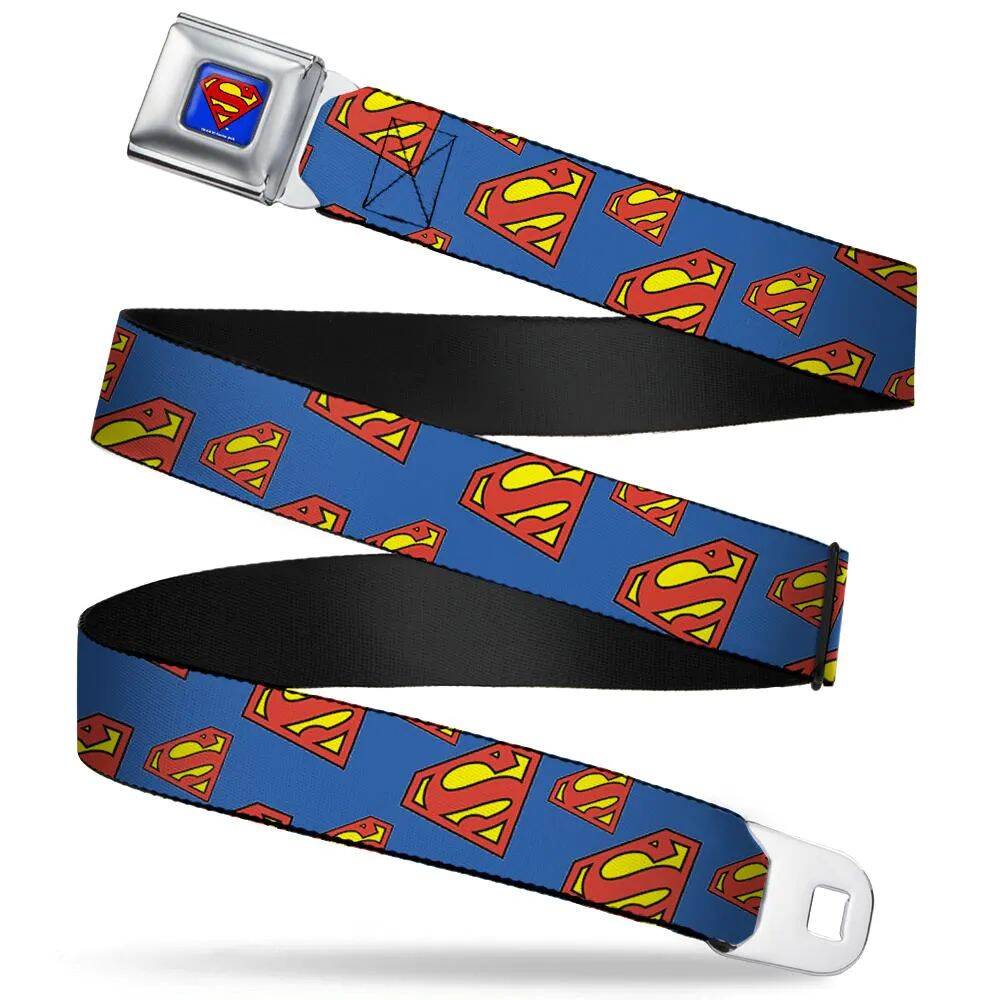 Buckle-Down Superman Super Shield Belt