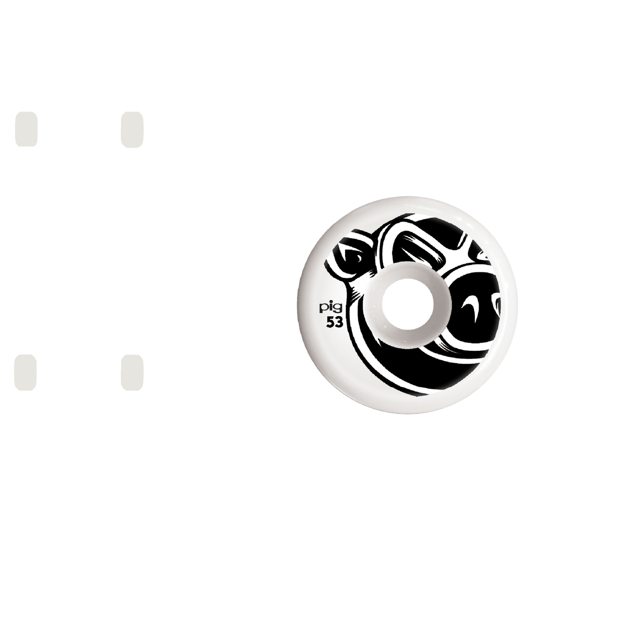 Pig Wheels Head C-Line Skateboard Wheels - 53mm