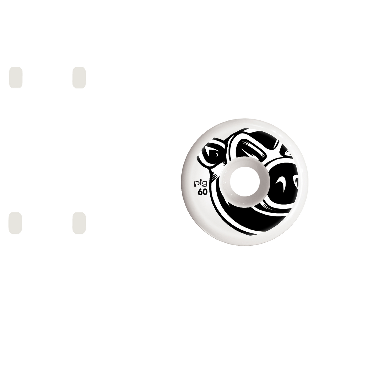 Pig Wheels Head C-Line Skateboard Wheels - 60mm