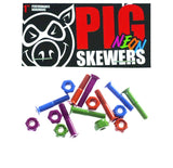 Pig Wheels 1'' Phillips Skateboard Truck Bolts - Neon