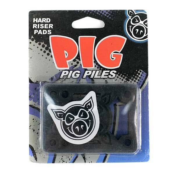 Pig Piles Riser Pads 1/8" - Black