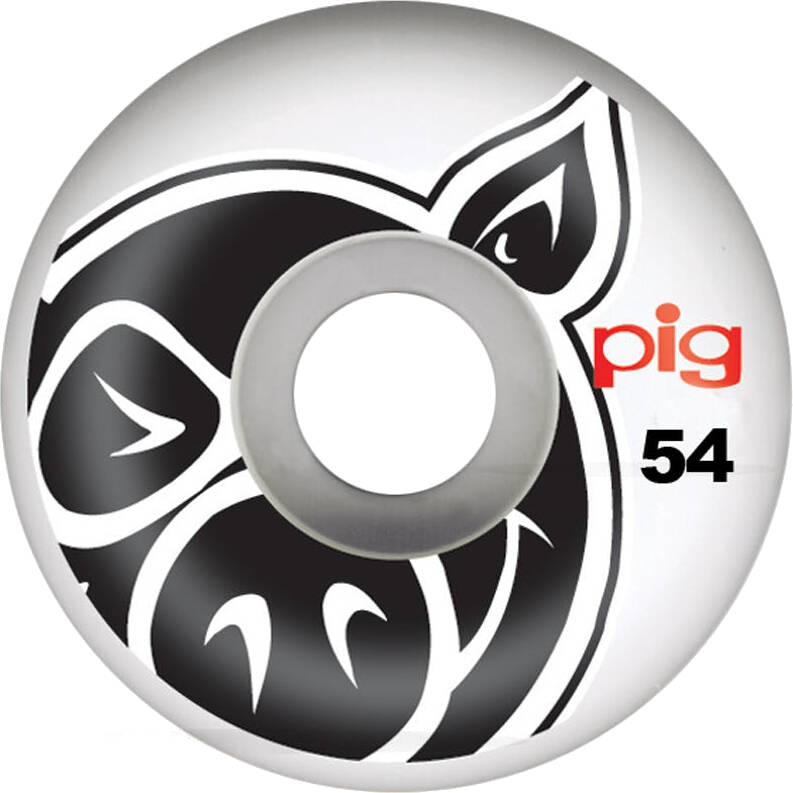 Pig Head Natural Wheels - 54mm