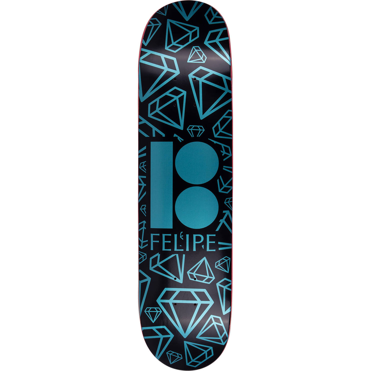 Plan B Symbols Skateboard Deck - Gustavo Diamonds 7.87"
