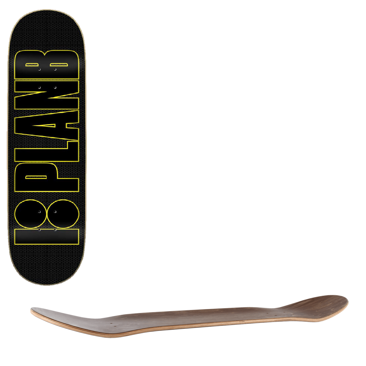 Plan B Impulse Skateboard Deck - 8"