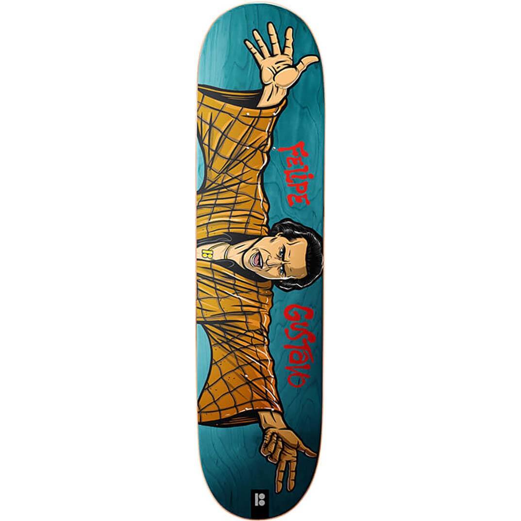 Plan B Warriors Skateboard Deck - Gustavo 8"
