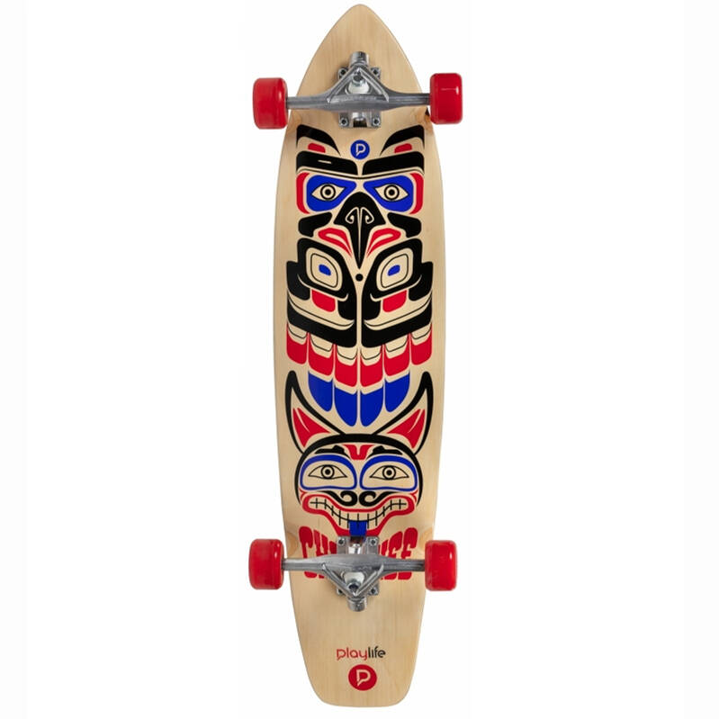 Playlife Cruiser Complete Longboard - Cherokee 36''