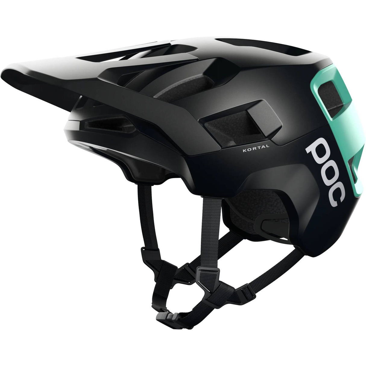 POC Kortal Helmet - Uranium Black/Fluorite Green Matte