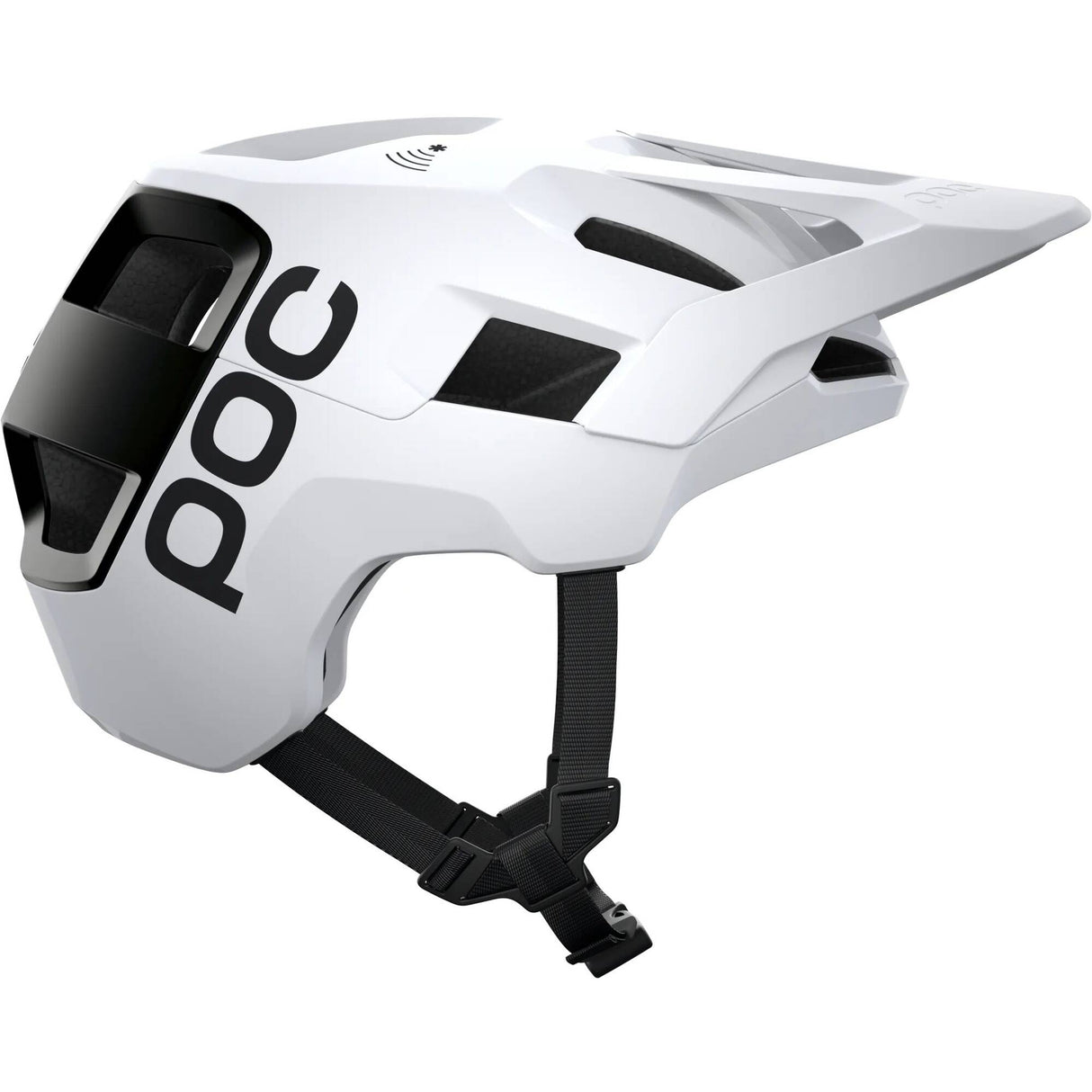 POC Kortal Race MIPS Helmet - Hydrogen White/Uranium Black Matte