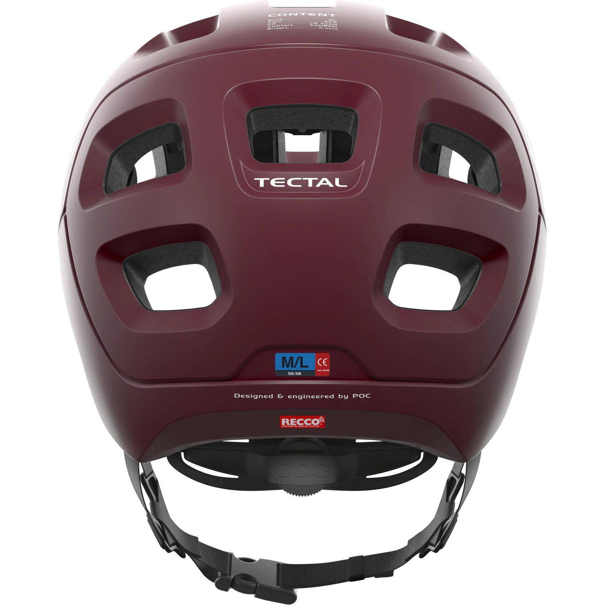 POC Tectal Helmet - Propylene Red Matte
