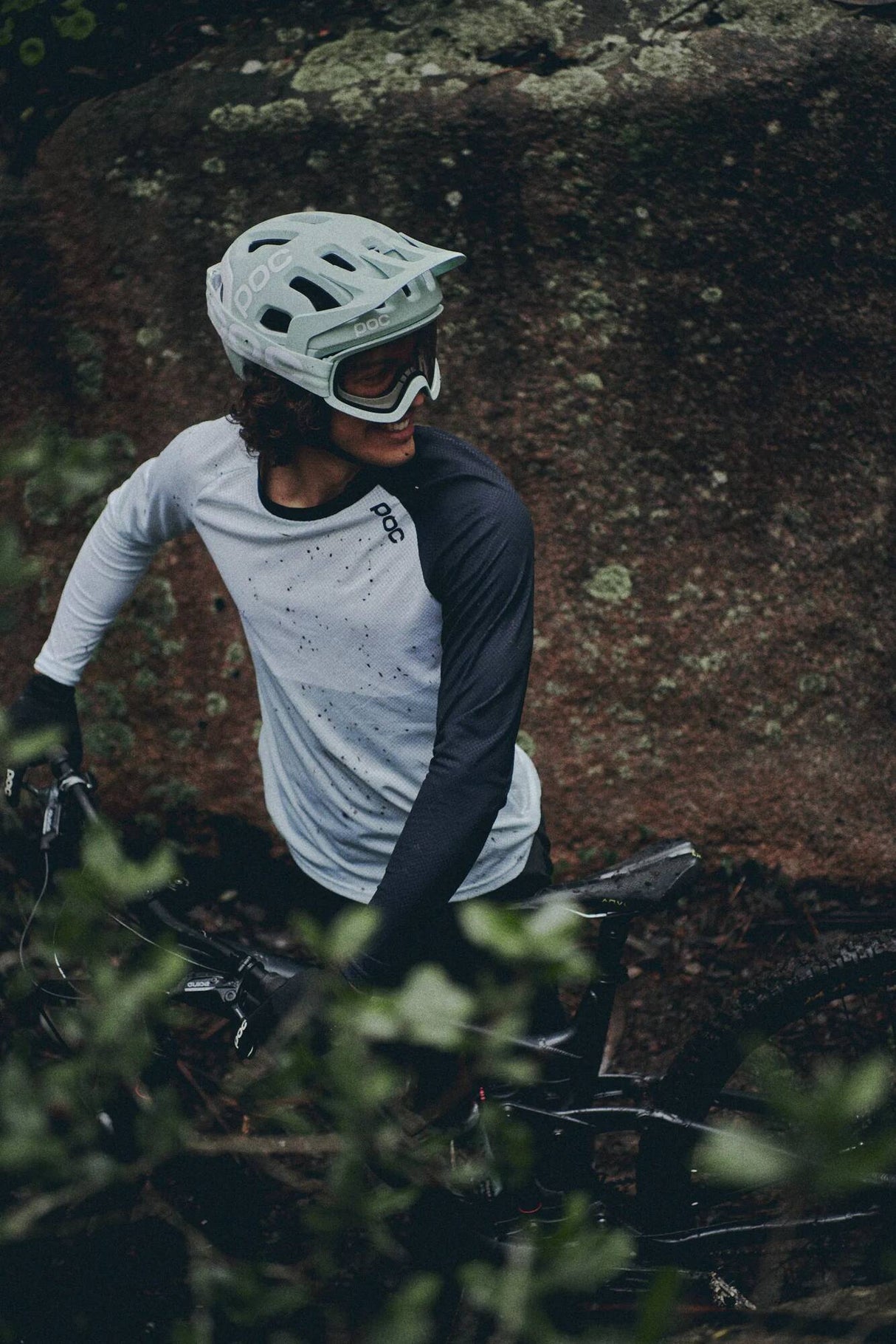 POC Tectal Helmet - Basalt Blue Matte
