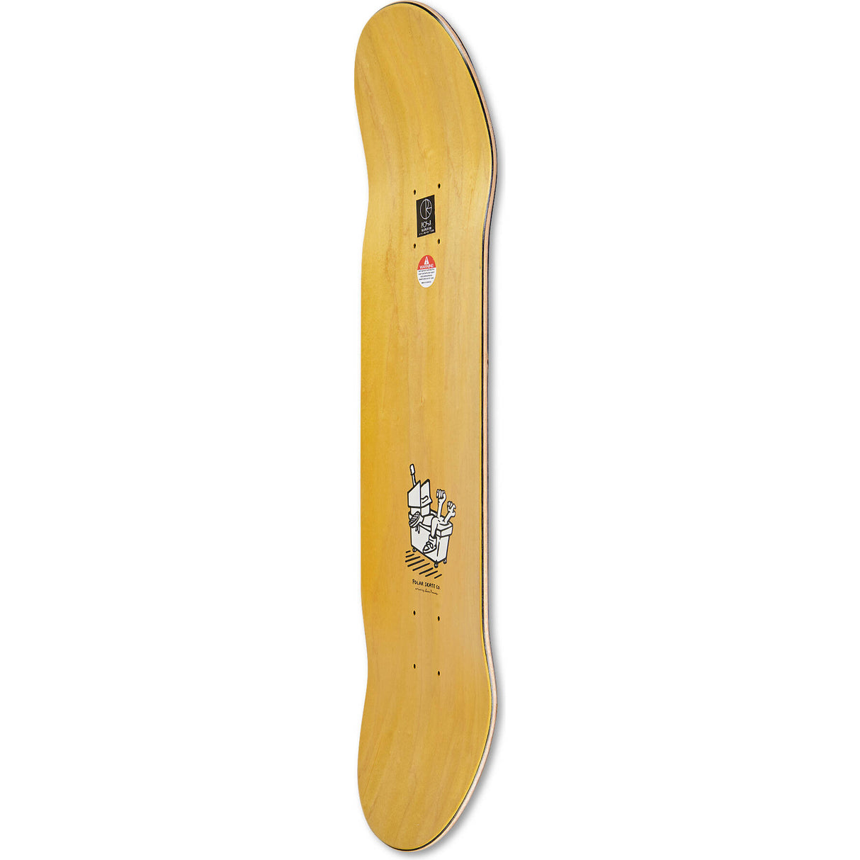 Polar Brady Mopping Skateboard Deck - 8"