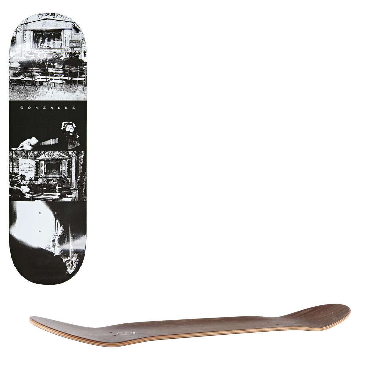 Polar Champs Elysées Paris Skateboard Deck - Gonzales 8"