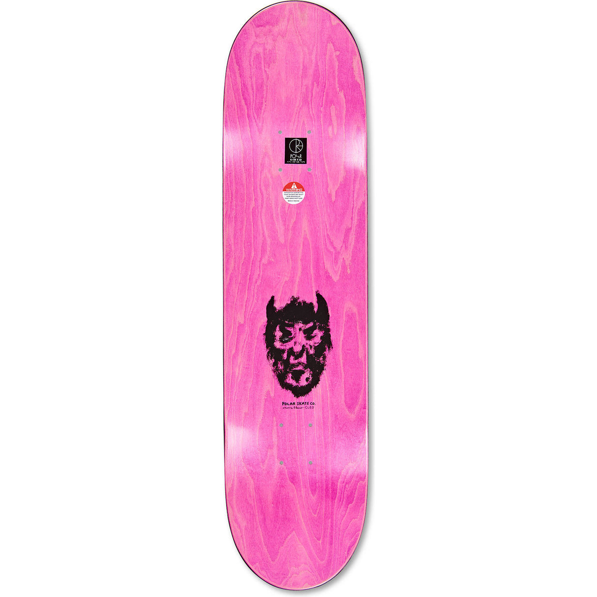 Polar Sanbongi Cow & Devil Skateboard Deck - 8.125"