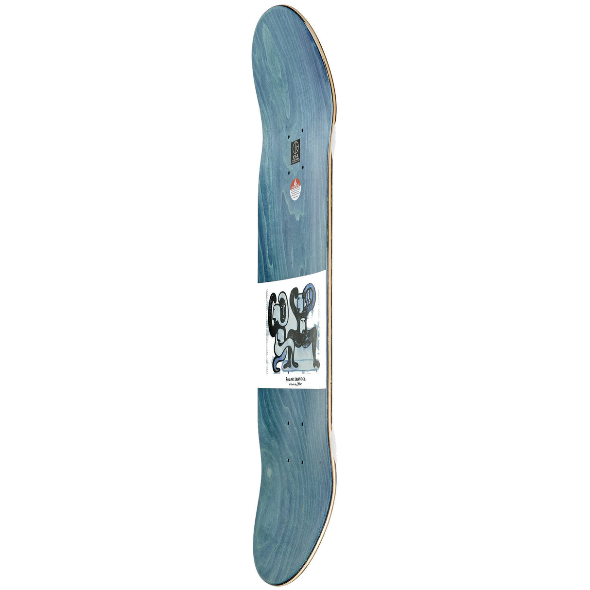 Polar Hjalte Halberg Lurking Skateboard Deck 8.5"