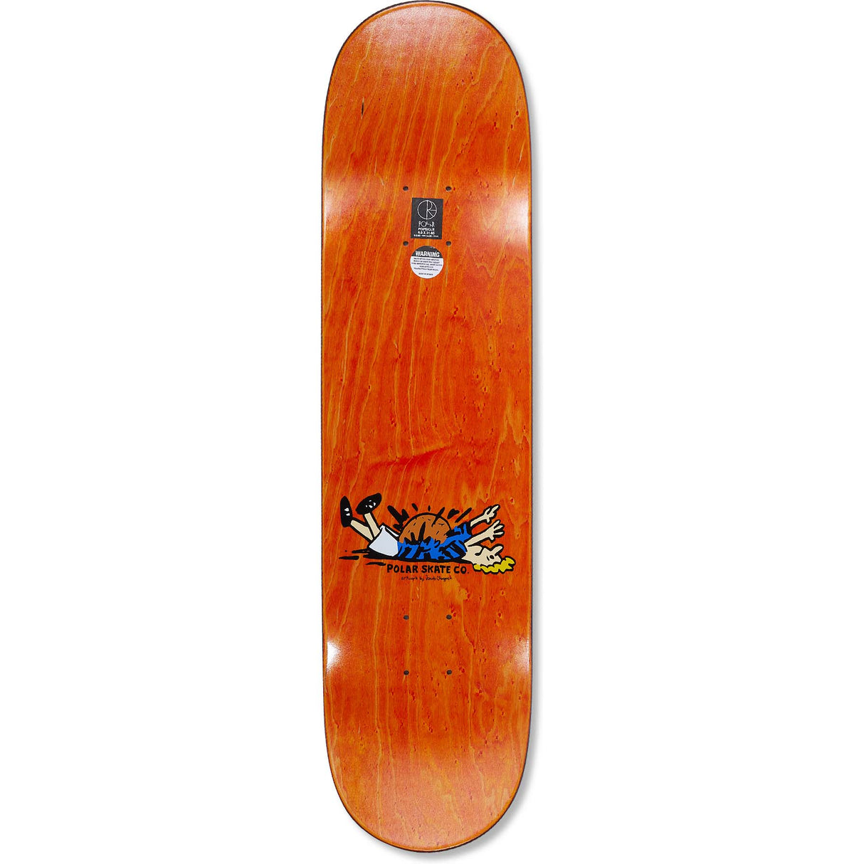 Polar Basketball Skateboard Deck - 8"