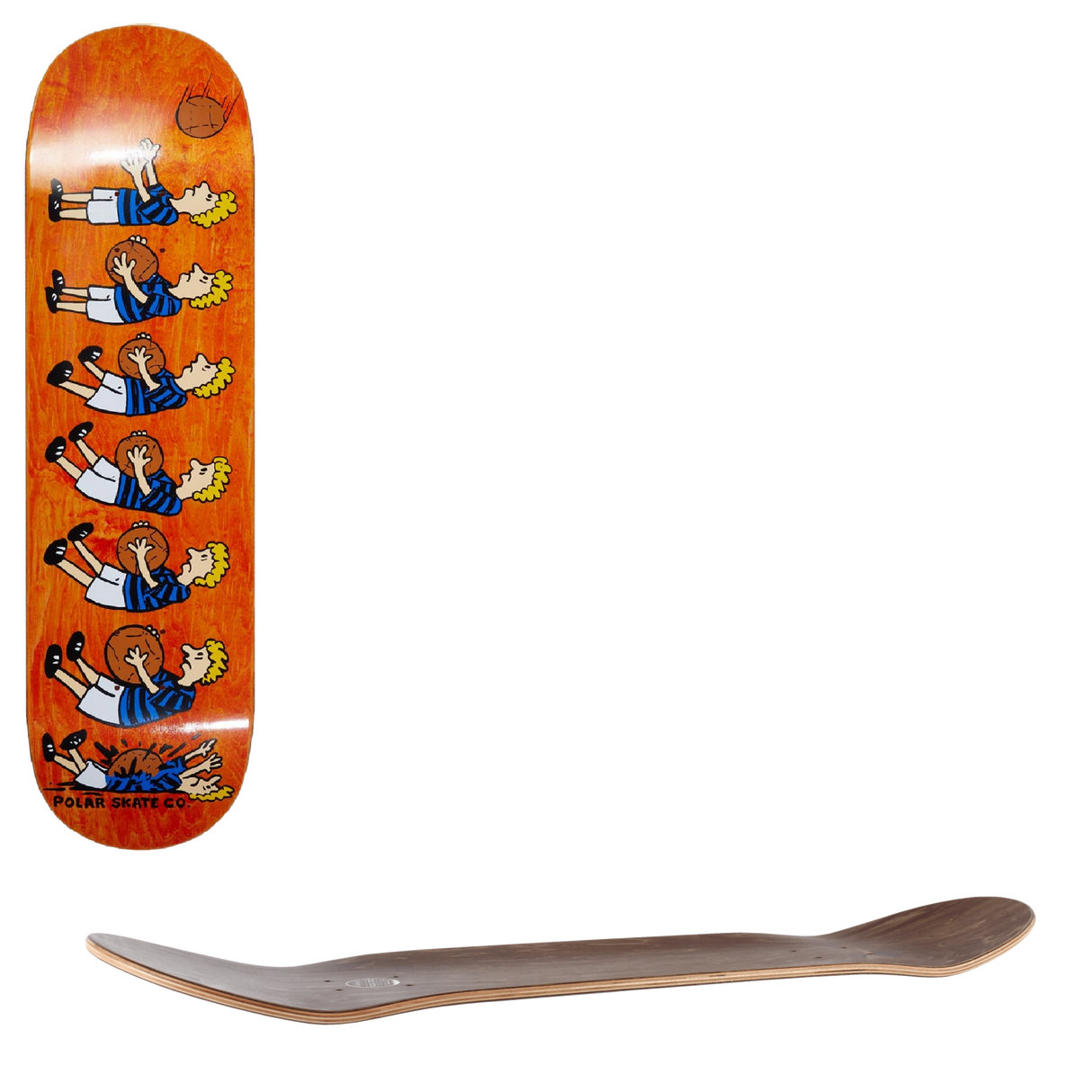 Polar Basketball Skateboard Deck - 8.25"