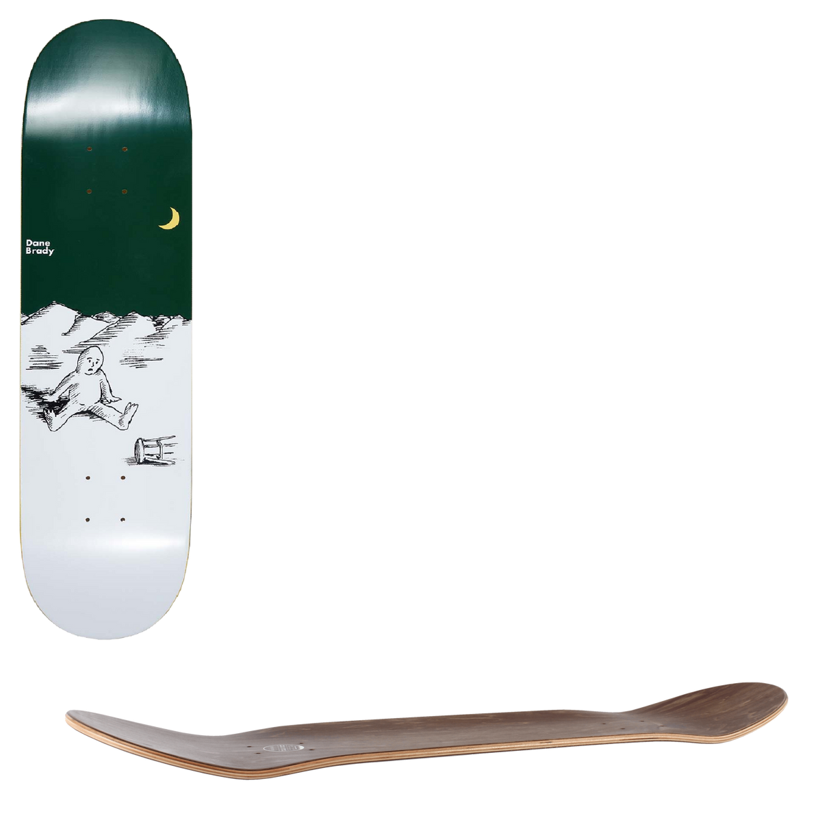 Polar Dane Brady Failure Skateboard Deck - 7.875"